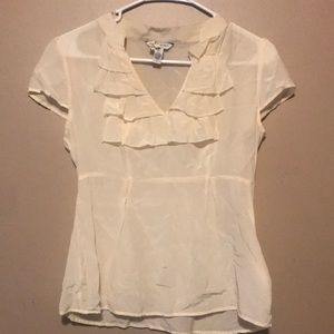 Women’s sheer blouse silk